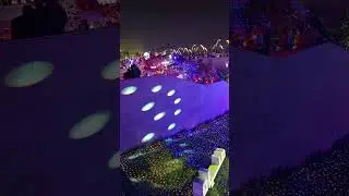 Doha Light Show 2023 at Corniche. #cr7  #dohacorniche #noora_fatehi  #fifaworldcup2022 #lightshow