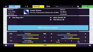 Chelsea VS Man city / FM 2022 mobile