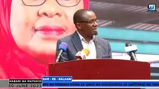 🛑LIVE |HAFLA YA UTIAJI SAINI WA MIKATABA YA UJENZI WA BARABARA ZA MWENDOKASI VIKAWE-MAPINGA BAGAMOYO