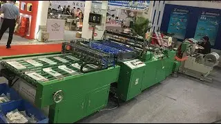 DRQ-D800 Automatic High Speed Double Lines Side Sealing Bag Making Machine