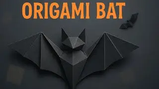 Easy Origami Bat You Can Make in Minutes