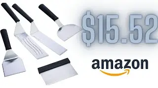 $15.52 Cuisinart 5-Piece Stainless Steel BBQ Tool Set on Amazon - Regularly $25!