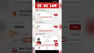 Ss vs lkk Match dream11 gl Team l lkk vs ss vision11 prediction l gl 1st prize 2 crores win tips