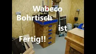 Der Bohrtisch für denn Wabeco Bohrständer BF1243 ist Fertig!! (3/3)