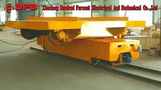 China Plant Transport Electric Rail Transfer Cart Manufacturer
