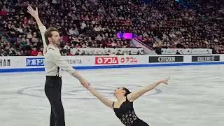 Sara Conti/Niccolo Macii 2024 FS WC FP fancam