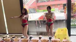 Q-babies(小卉 巧喬）-梧棲廟會3