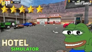 I TURNED MY MOTEL INTO A 5-STAR BUSINESS! | HOTEL SIMULATOR GAMEPLAY#1🔥