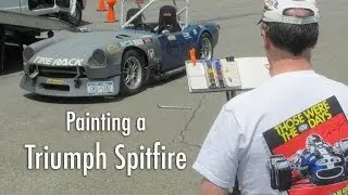 Painting a Triumph Spitfire