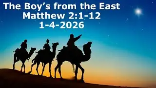 January 4, 2026 Watson Methodist Church Sermon.