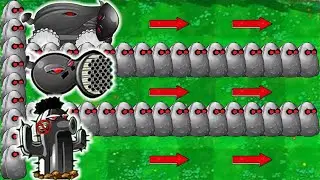 Doom Gatling X Doom Peashooter X Doom Cannon Vs Dr.Zomboss Giga - Plants vs Zombies Hack 2025