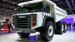 Liebherr R9 400 Electric 2026 😱 Тихий монстр, навсегда меняющий представление о тяжелой технике!