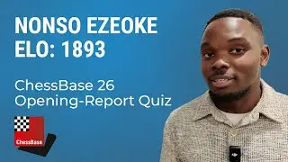 Opening-Report Quiz with Nonso Ezeoke - Wijk aan Zee - Tata Steel Chess Tournament