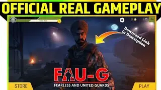 FUAG Gameplay | First look | How to Download And Play Fau-G | Official Release |Technomk
