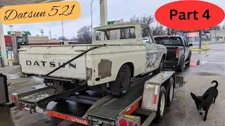 Datsun mini truck 521 restore part 4. Power brakes and d21 master