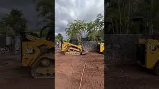 CAT SKID STEER SIZE COMPARISON!!! 299 IS A MONSTER! #excavator #caterpillar #construction