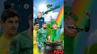 DaveBits: The LepreGoalie! (#stpatricksday Special! 🍀) #ucl #uel #funny #fyp #memes