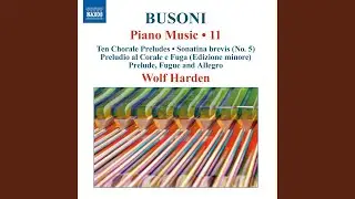 Prelude, Fugue & Allegro in E-Flat Major, BV B 36 (After J. S. Bach's BWV 998)