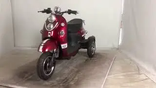 Трицикл E-TRIKE RETRO NEW 1000w 48v 20Ah - электроскутер в магазине Eko-bike.ru