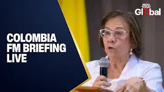 WATCH LIVE | Colombia FM Briefs Media After Petro&ndash;Trump Meeting Deal