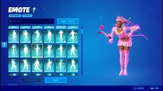Fortnite Naomi Osaka Doing All Icon Series Emotes!