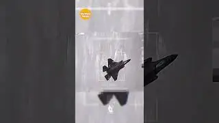 Rafale Jet Successfully Locks F-35 in Drills #shorts