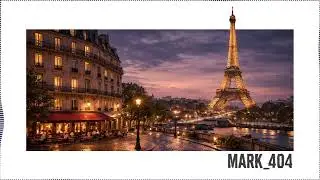Paris Evening Chill Radio | Lo-Fi Café Nights Instrumental City Ambience – MARK_404