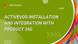 ActiveVOS Installation and Integration with Product 360