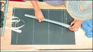 Ladies wascoat uniform ki cutting 