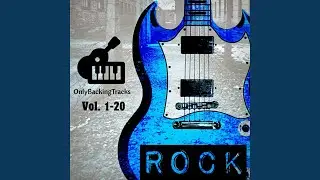A Minor hard rock jam track