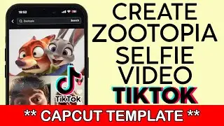 How to Create Zootopia Selfie Scene Video Trend on Tiktok Using Capcut (2023) | Full Tutorial