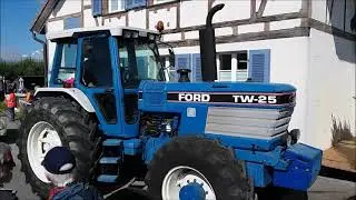 Ford TW 25_Ford 8630_Ford 8000 & Fordsohn #Ford  #Oldtimermeeting #L&uuml;terswil #Buechib&auml;rg