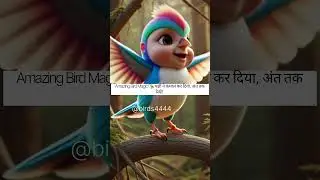 Amazing Bird Magic! 🦜 पक्षी ने कमाल कर दिया, अंत तक देखें! #Shorts​