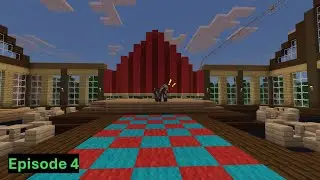 Uni talk and in a Minecraft Party House, Minecraft Playstation 5 Letsplay #4