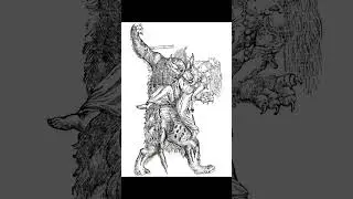 #DatoGeekDelDia continuando con el bestiario del primer Final Fantasy #Werewolf #Fantasy  #Monsters