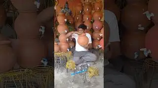 मटका का पानी ठंडा कैसे रखे 🤎 #shorts #pottery #shortvideo