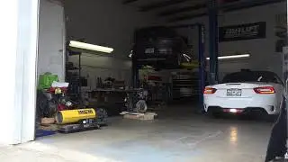 E85 Abarth 124 Spider: First Start