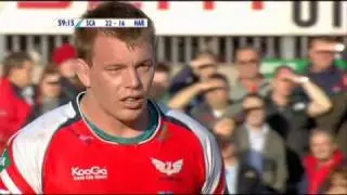 Matthew Rees dump tackle