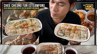 Chee Cheong Fun Halal di Steamfun Ampang (ketagih weh chilli oil dia 🤤)