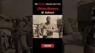 Partition created tasty dish chhole bhature ki kahani #ai #aivideo #history #indianfood #foodscience