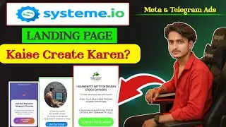 Create Free Landing Page for Meta Ads & Telegram Marketing | Hindi Tutorial