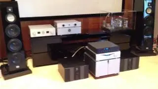 BSC 100m, Audia Flight Three CD Player, Audia Flight Strumento No.1 and Marten Django XL