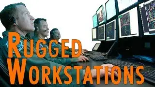 Rugged Monitors for Rugged Workstations