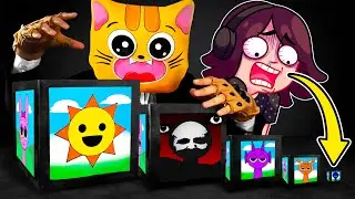 ¡ABRIENDO la CAJA MÁS GIGANTE VS CAJA MÁS PEQUEÑA de SPRUNKI! 😱 Ft. @FabitoFabitoh
