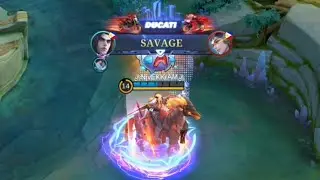 SAVAGE LEOMORD #foryou #mobilelegends #trending #viral #gaming #viralvideo #KevinMarkzx #fyp 