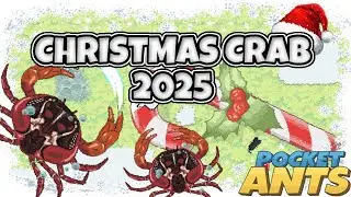 ❄️CHRISTMAS CRAB EVENT🦀 #christmas #crab #pocketants #fighting #2025 #event #creature #ants #win