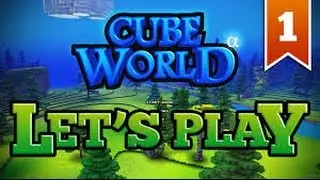 Cubeworld Let's play Ep1