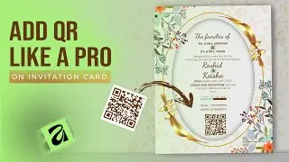 Create Stunning Digital Invitation Cards with QR Code | Full Tutorial Using Affinity Designer