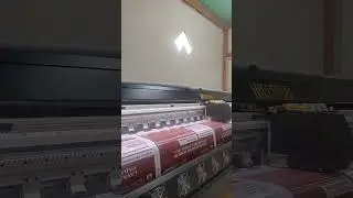 Proses Cetak Spanduk | Informasi Layanan Pindah Pemilih | PEMILU Tahun 2024