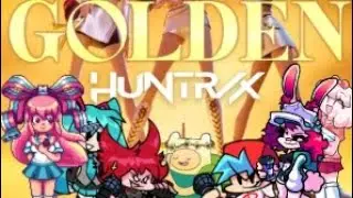 Golden Cover Friday Night Funkin | KPop Demon Hunters | Different characters sing it 🎶🎶🎶🎶